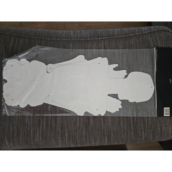 AMERICAN GREETINGS Seymour Bones Vintage 55" Hanging Hinged Skeleton Decor-NEW - Picture 6 of 6